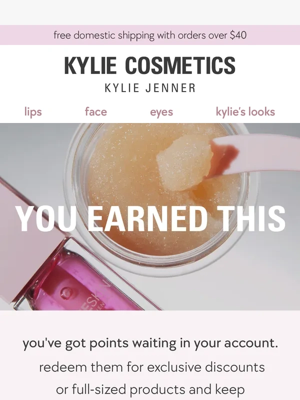 Kylie Cosmetics - You've just unlocked rewards ?