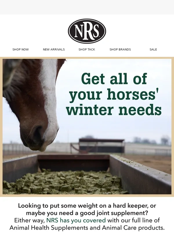 NRS World - All of Your Horses' Winter Needs