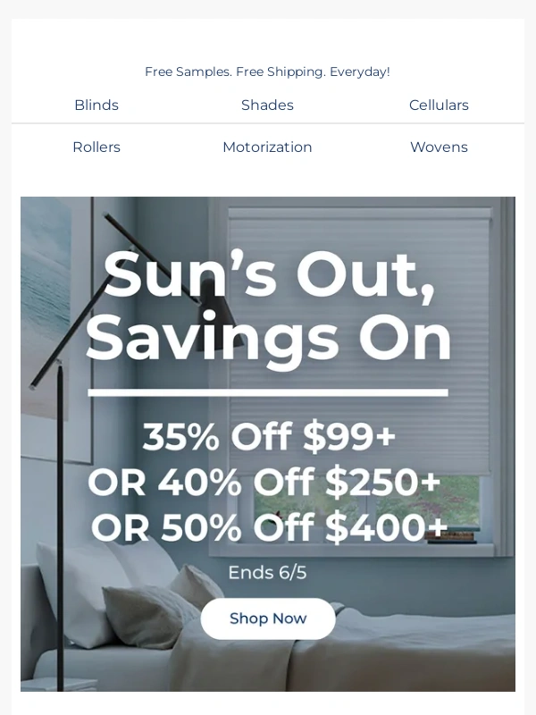 Select Blinds - Buy More,Save More on Stress-Free,Kid-Safe Shades ?