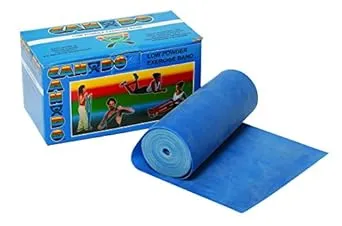 6-Yard Cando Low Powder Exercise Band Roll (Blue, Heavy) $5.32 + Free Shipping w/ Prime or on $35+