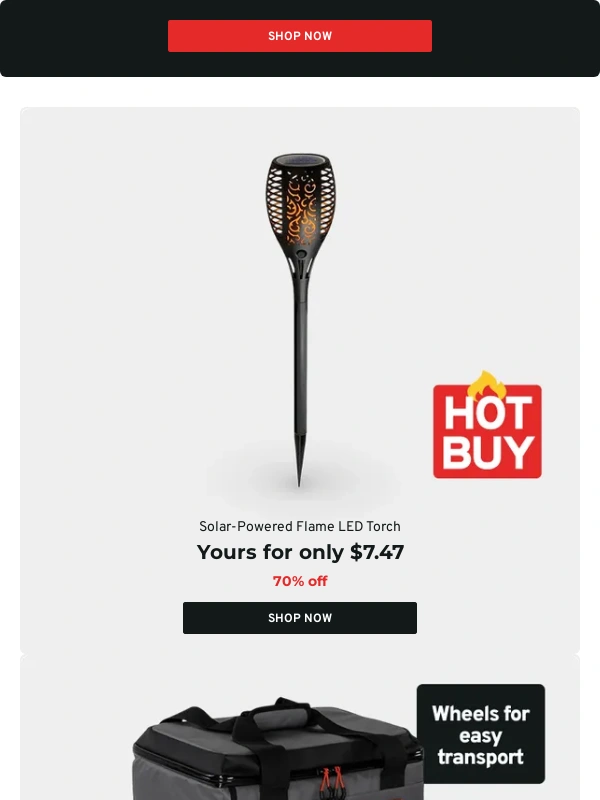 Camping World - Hot Buys up to 70% off!