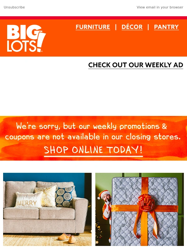 Big Lots - 1-Day Deals Preview: We’re OPEN Thanksgiving! ?
