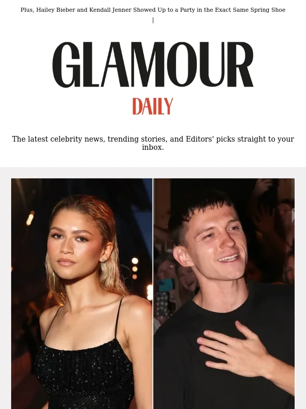 Glamour - Tom Holland Popped the Question to Zendaya in the Most on-Brand Way (Report)
