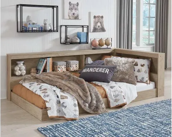 Ashley Oliah Twin Bookcase Storage Bed