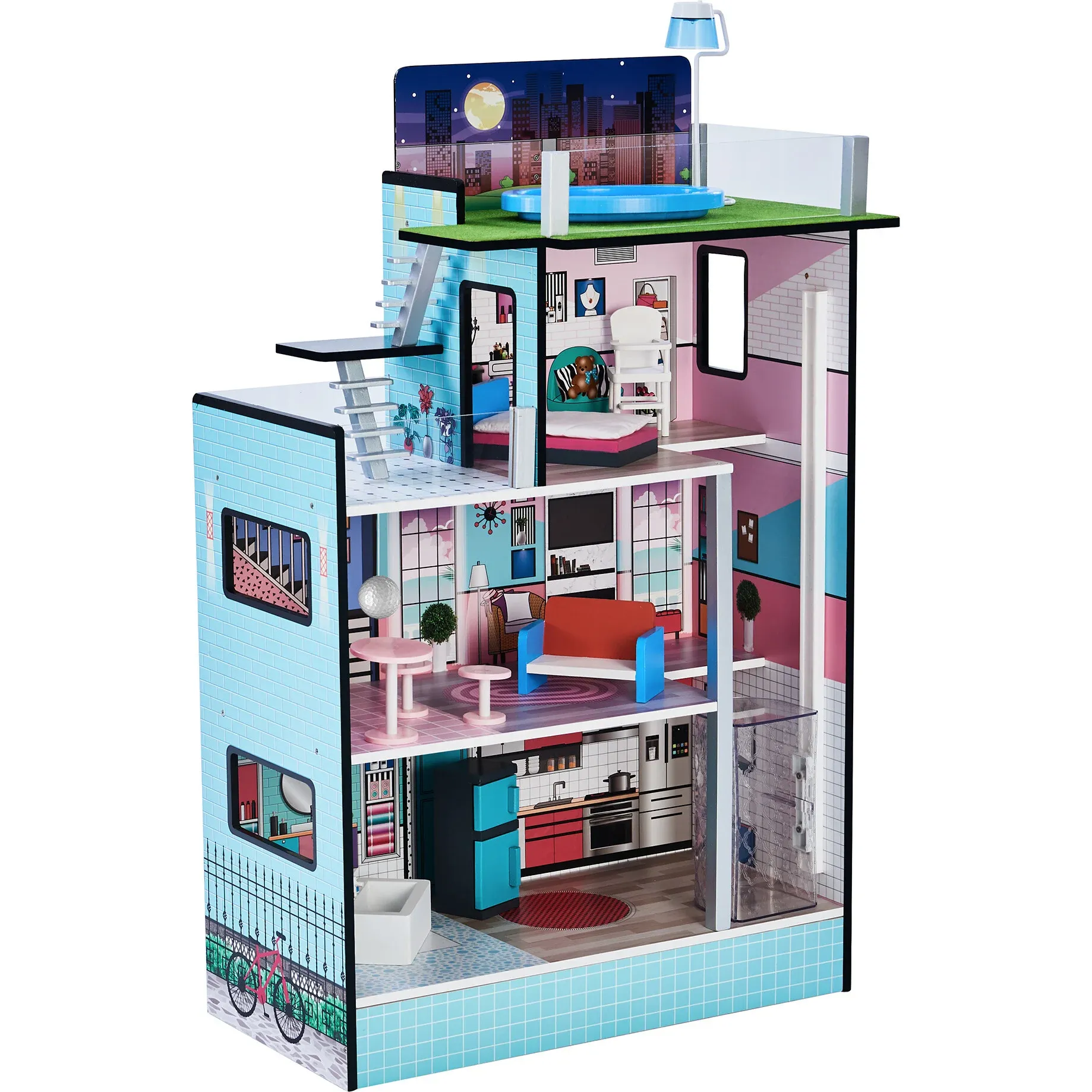 Olivia's Little World Dreamland Barcelona 3.5" Doll House