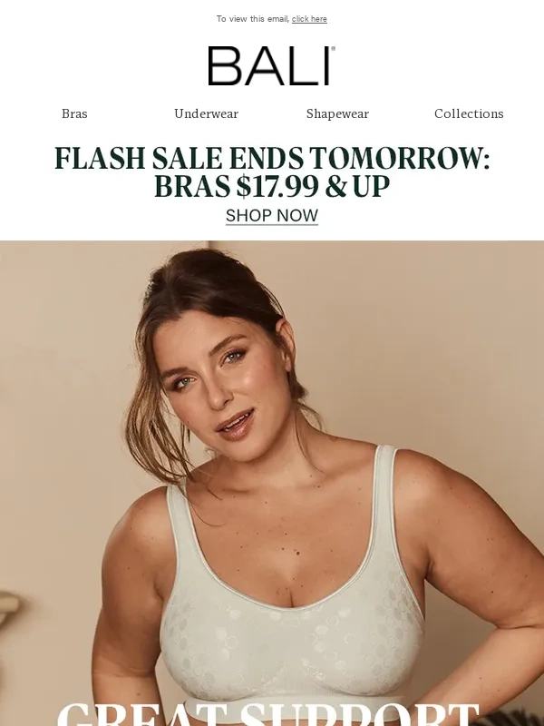 Bali Bras - Weekend-Only FLASH Deal!