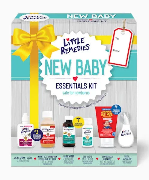 Little Remedies New Baby Essentials Kit