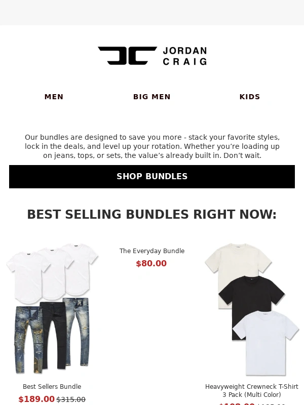 Jordan Craig - Bundles Built to Save You More