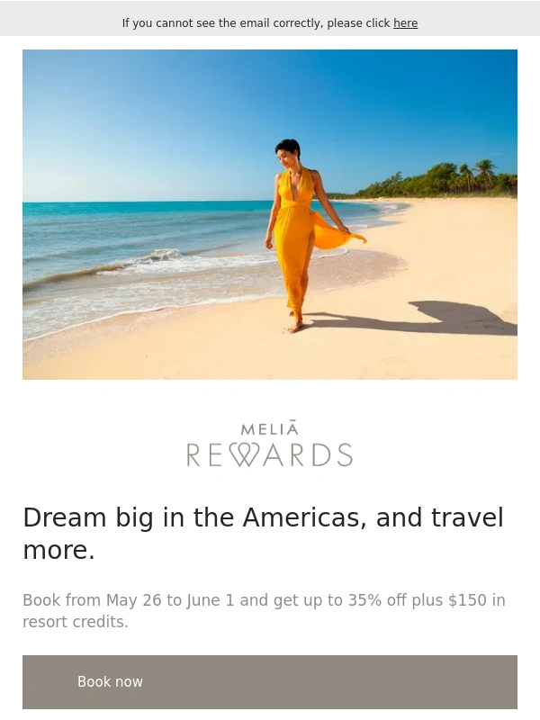 Melia - Destinations with up to 35% off for a limited time only ?