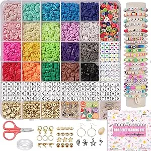 Preppy Polymer Friendship Bracelet Making Kit