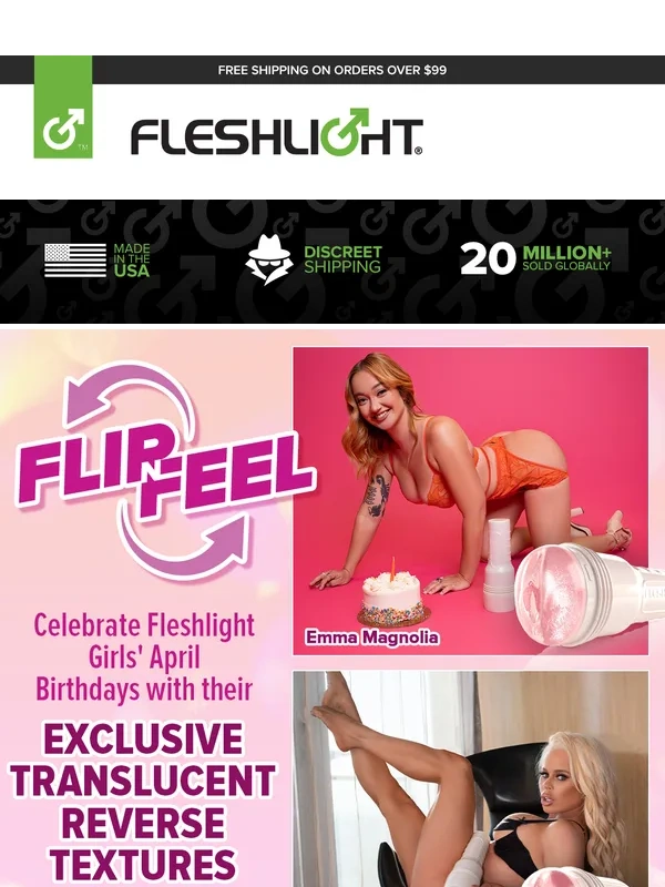 Fleshlight - Coming Soon! New Fleshlight girl. Who will she be?