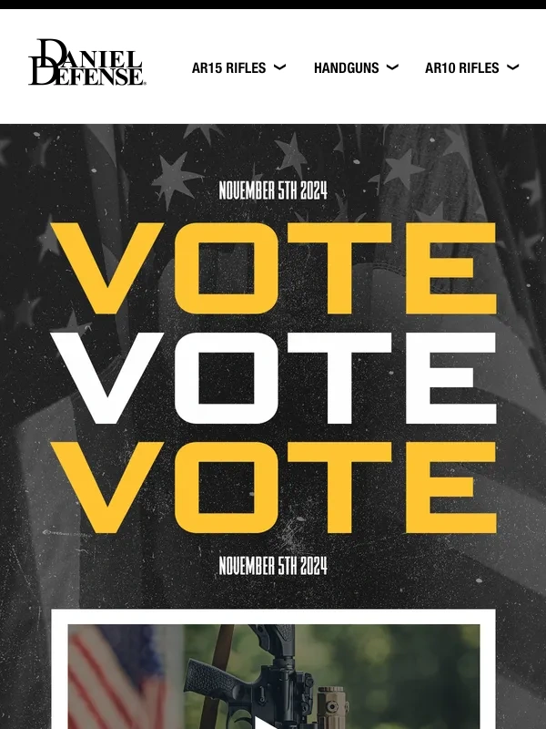 Daniel Defense - Vote to Protect Your Rights