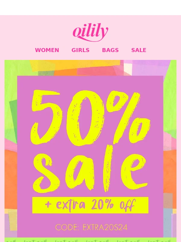 Oilily - LAST CALL: You have a few hours left ⏰