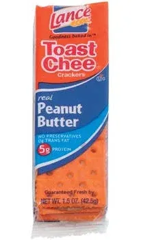 Lance Crackers Toast Chee Peanut Butter