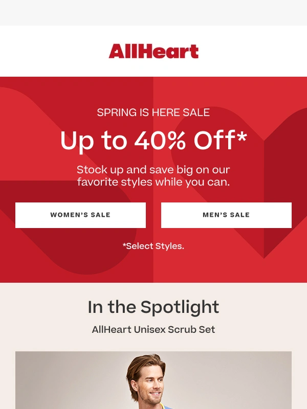 AllHeart - Spring savings! Up to 40% off ?