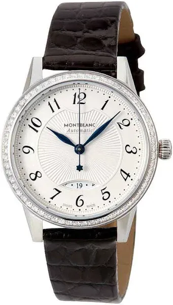 Montblanc Boheme Date 30mm Automatic White Dial Ladies Watch 111057