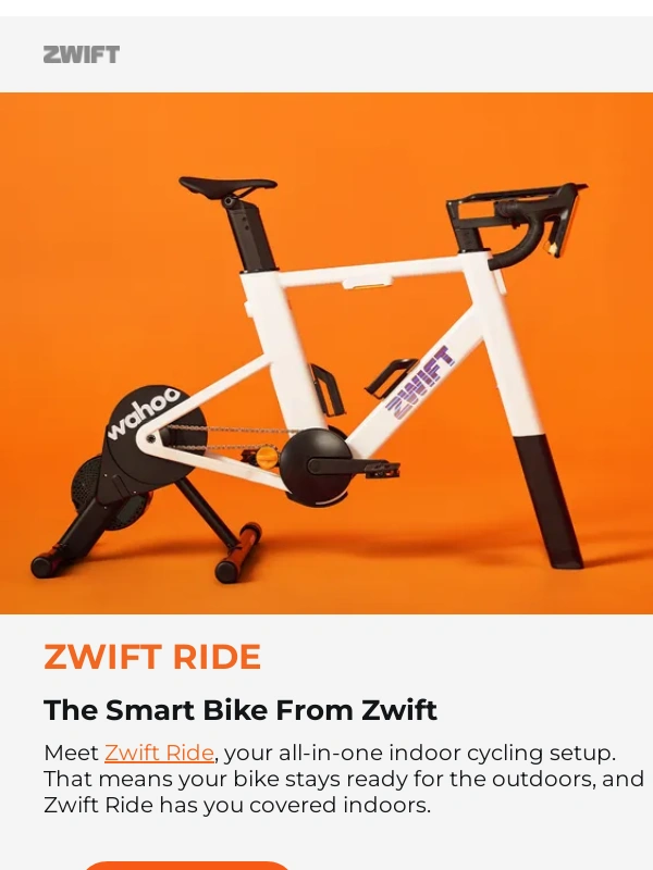 Zwift - Introducing Zwift Ride