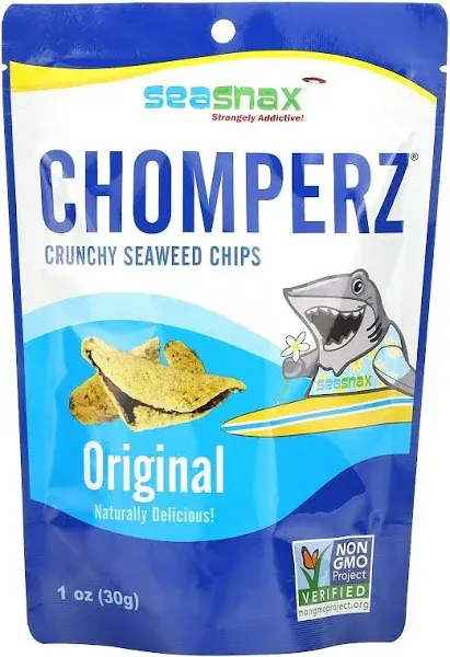 SeaSnax Crunchy Seaweed Chips