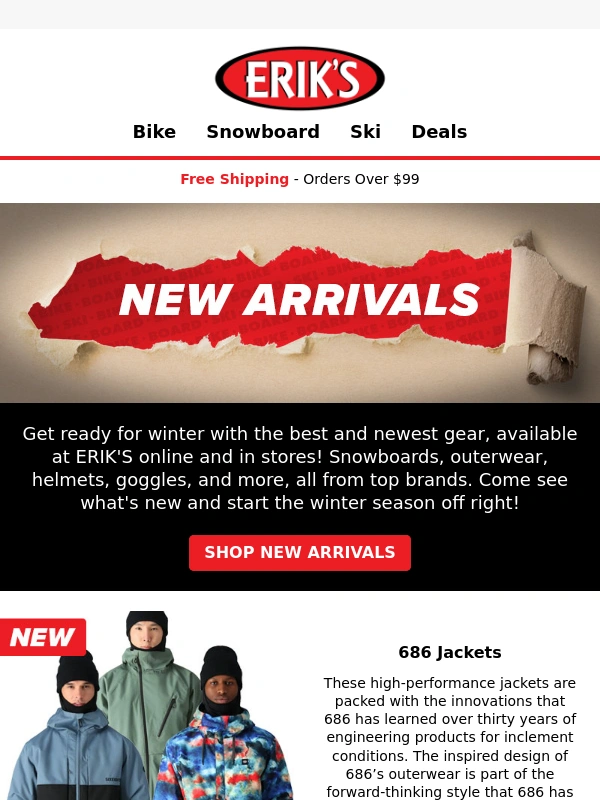 Erik's Bike Shop - What's New This Week at ERIK'S
