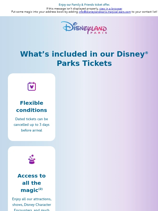 Disneyland Paris - What are you up to this summer? ?