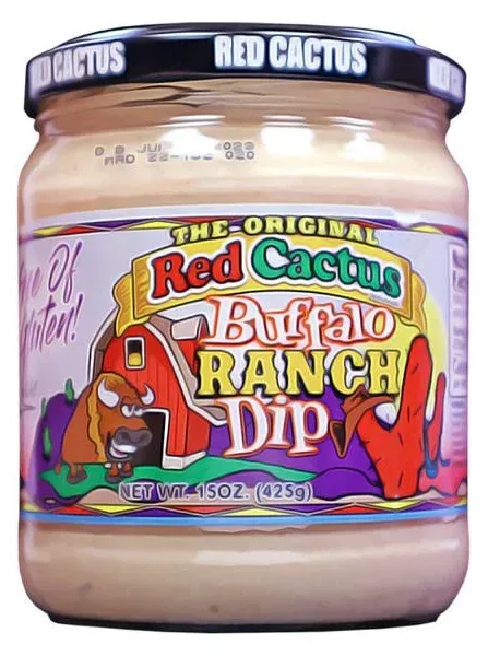 Red Cactus Buffalo Ranch Dip