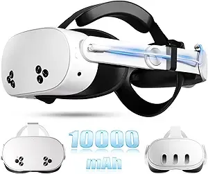 Saqico Elite Strap Battery for Meta Quest 3S/Quest