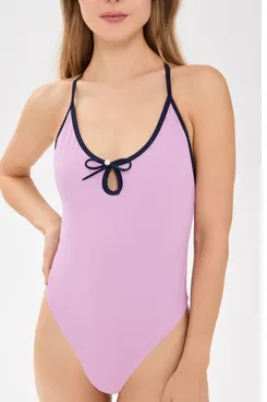 Caroline Constas Gillian Keyhole One-Piece