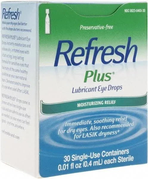 Refresh Plus Lubricant Eye Drops