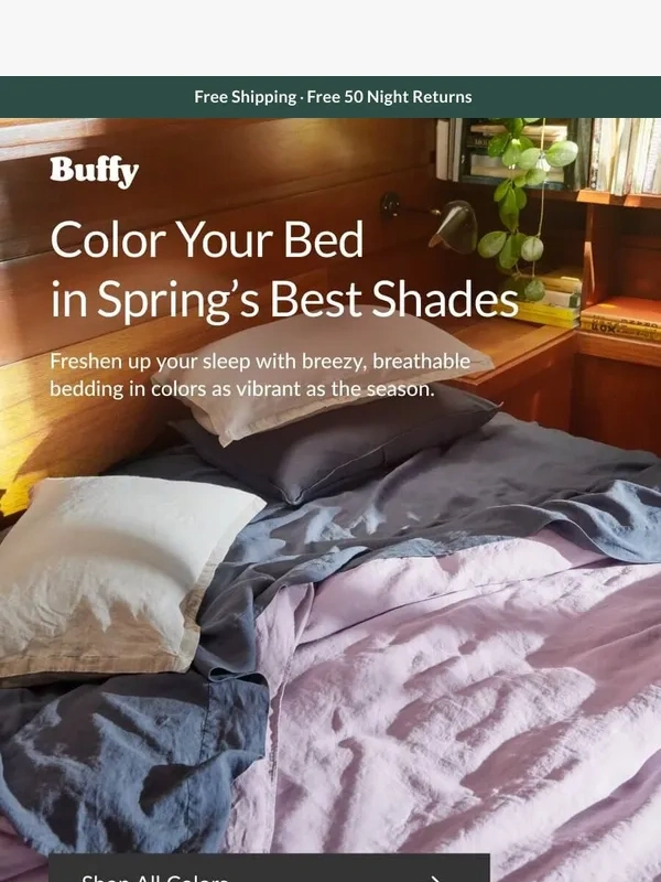 Buffy - Sleep Week Sale - Extended - Enjoy 20% Off This Weekend Only