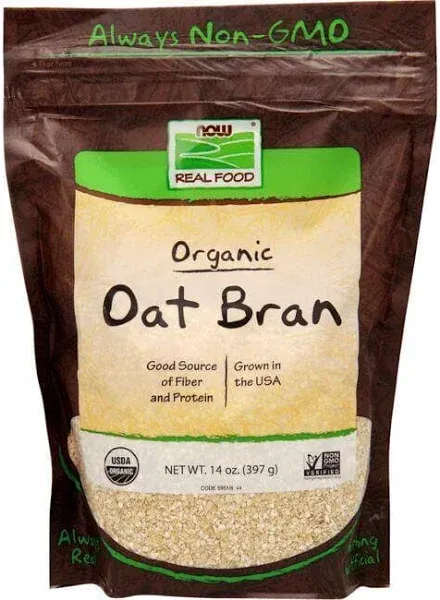 Now Foods Oat Bran Organic