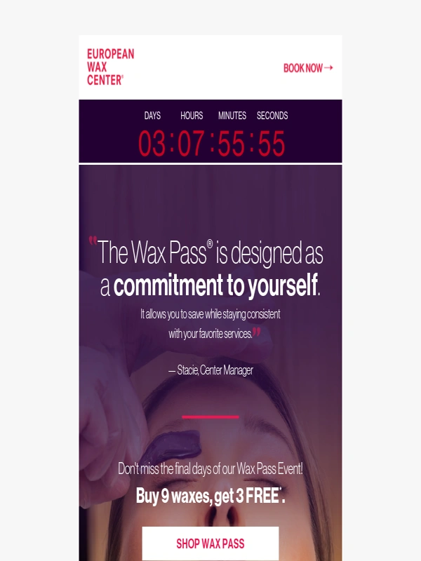 European Wax Center - Only 3 Days Left