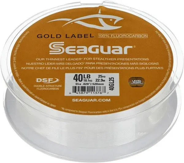 Seaguar Gold Label Fluorocarbon Leader