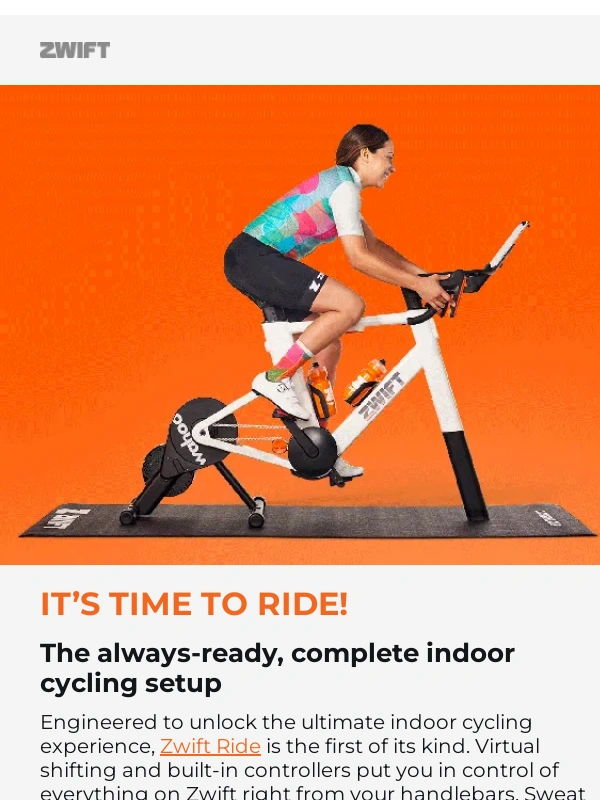 Zwift - Get Your Zwift Ride Today