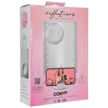 Conair LED Hollywood Lighted Social Media Makeup Mirror