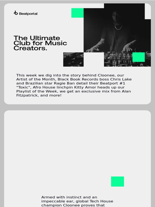 Beatport - Ft. Cloonee / Chris Lake / Kitty Amor / Alan Fitzpatrick