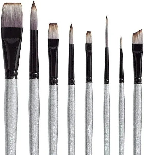 KINGART Stellar Synthetic Mixed Media Brushes