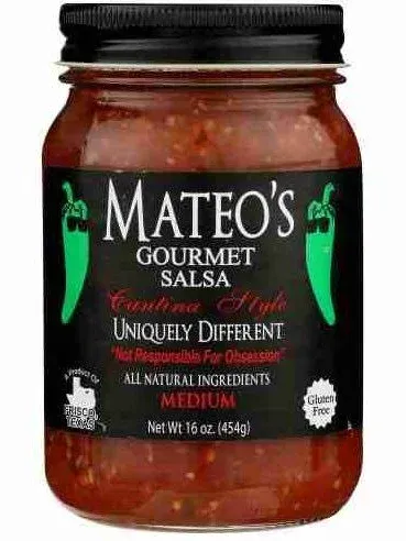 Mateo's Gourmet Cantina Style Medium Salsa
