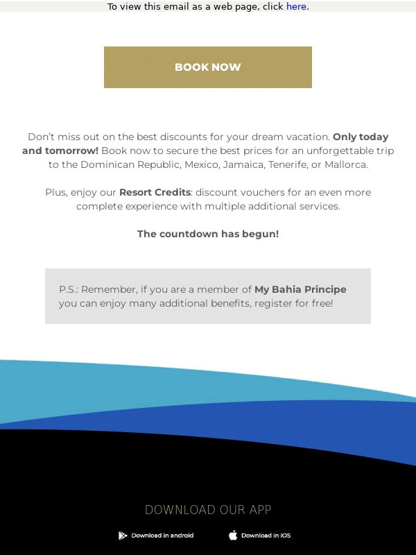 Bahia Principe - Up to 49% Off with Cyber Monday
