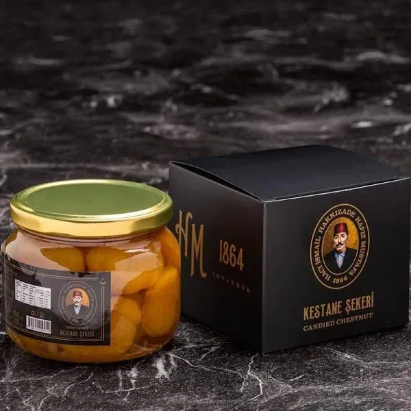 Hafiz Mustafa Candied Chestnuts Jar