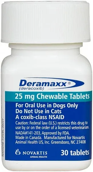 Deramaxx Chewable Tablets
