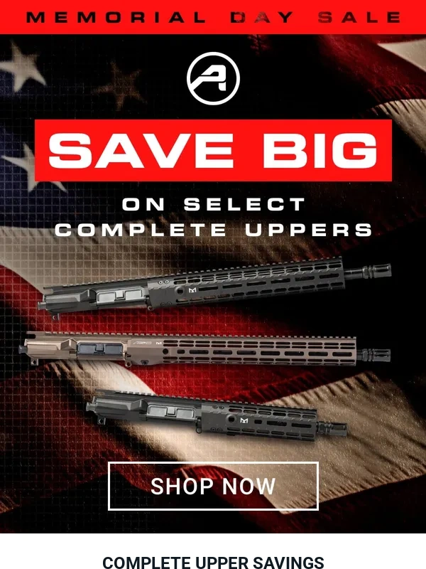 Aero Precision - Complete Upper Savings AS LOW AS $299