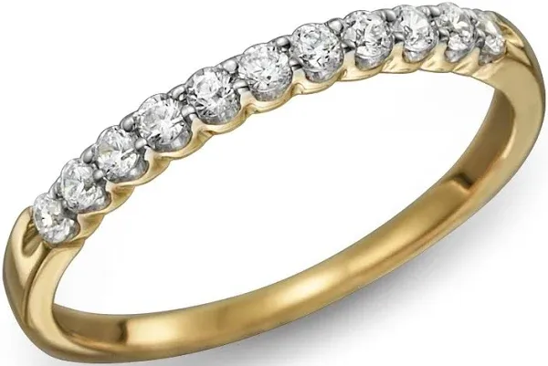 Bloomingdale's Fine Collection Women's Diamond Band 14k Gold