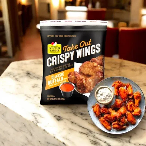 Foster Farms Take Out Crispy Chicken Wings