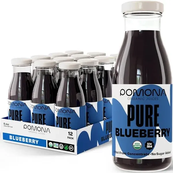 POMONA Organic Pure Blueberry Juice