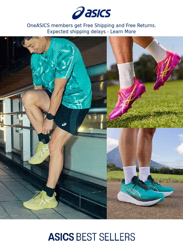 ASICS - Shop ASICS Best-Selling Styles ❤️