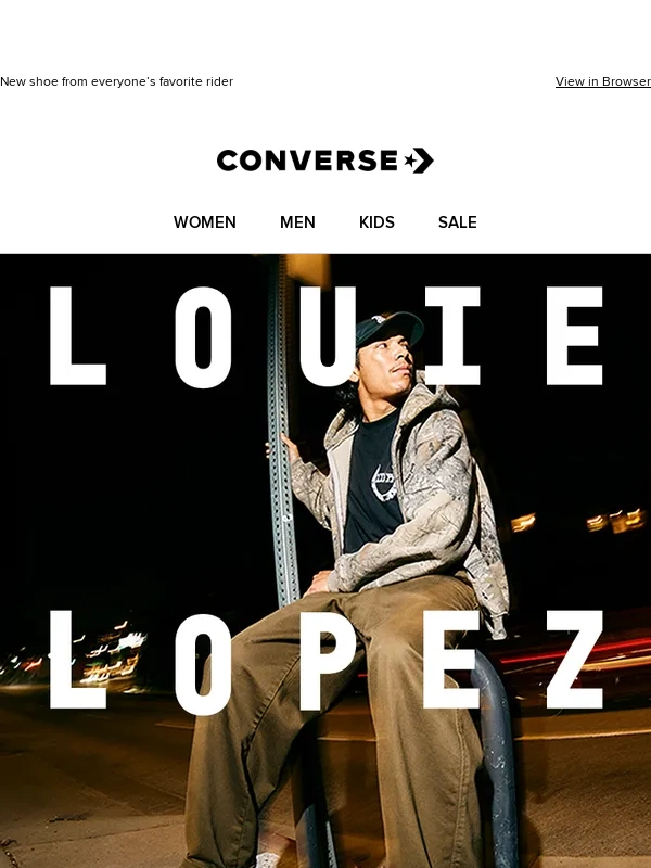 Converse Canada - Louie Lopez did it AGAIN
