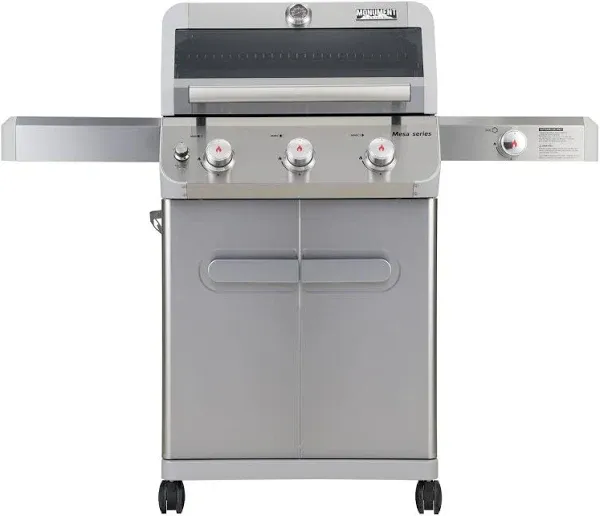 Mesa 305 Monument Grills 3 Burner Stainless Steel Propane Gas Grill