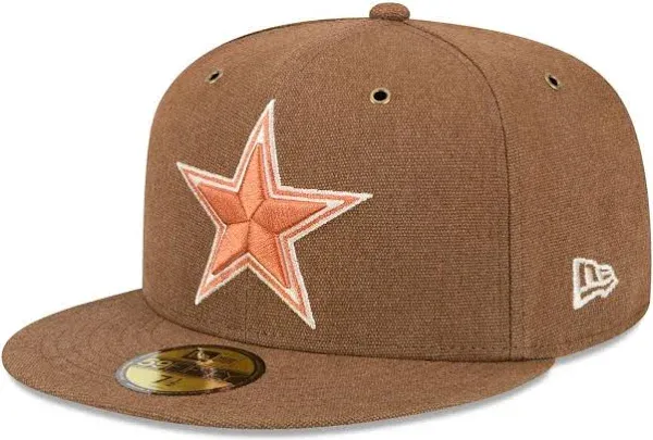 Dallas Cowboys New Era Antique Plaid Fitted Hat