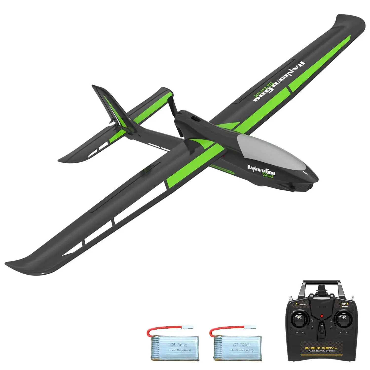 Volantexrc Volantexrc 76102SR Ranger 600 EPP 600mm Wingspan 2.4GHz 4CH 6-Axis Gyro One Key Aerobatics Xpilot Stabilization System RC Airplane Glider R