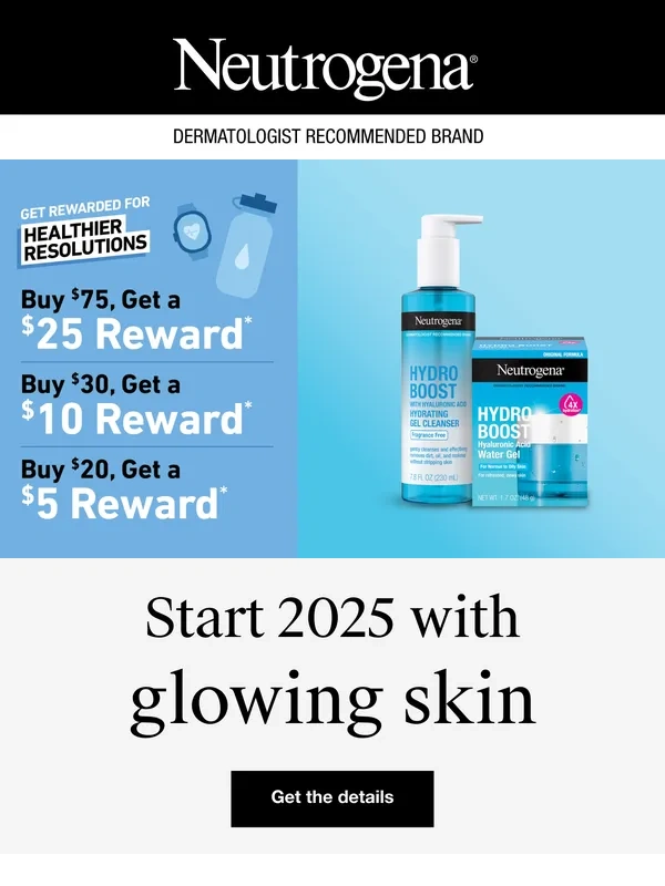 Neutrogena - Farrell,here's your $25 reward!